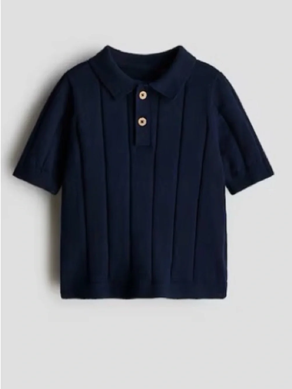 BUNDLE OF 3 Kids Navy Short-Sleeve Polo Top! NWOT 12-18m
